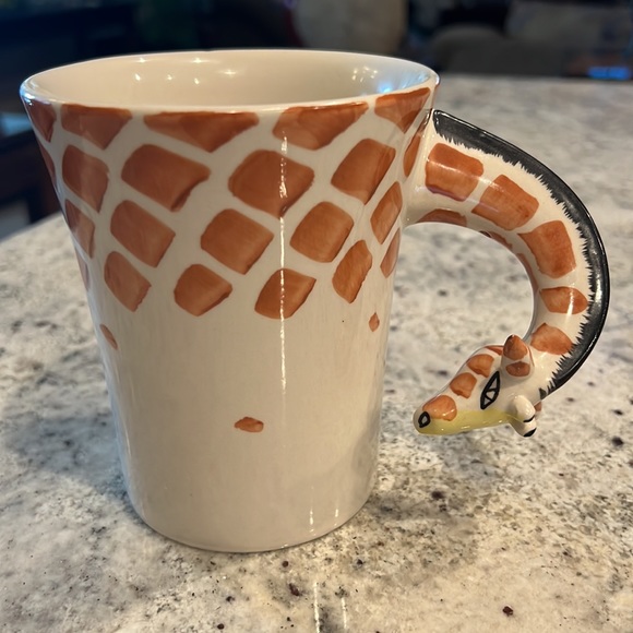 Pier 1 Dining Pier Imports Giraffe Handle Mug Poshmark